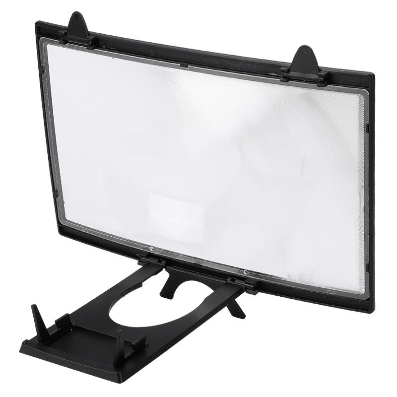 12 Inch Curved Screen Magnifier 3D HD Multifunctional Lazy Stand Creative Accessory for Smartphone Clear View Eyesafe 12 Inch Curved Screen Magnifier 3D HD Multifunctional Lazy Stand Creative Accessory for Smartphone Clear View Eyesafe
