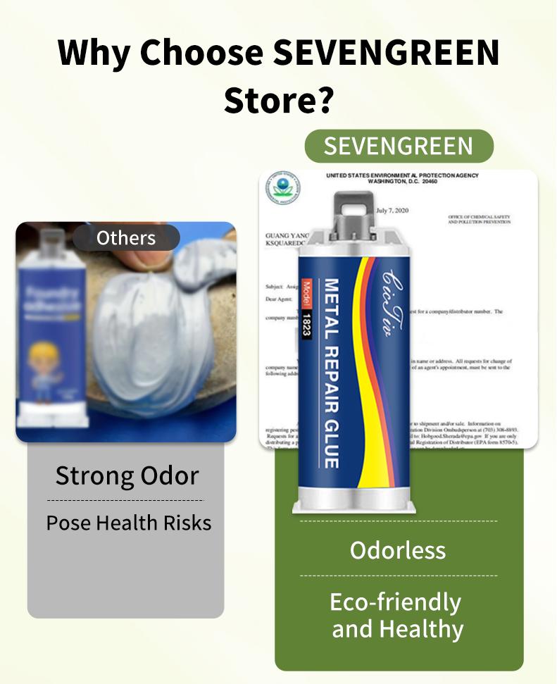 Enhanced casting glue, Metal Repair Glue, Casting Repair Glue, High Temperature Resistant Liquid Metal Welding Filler for Metal Casting Defect, AB Glue new semi