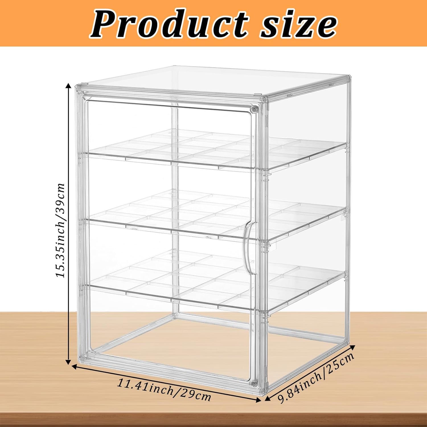 4 Layers Adjustable Clear Bread Storage Box for Kitchen Countertop,Large Bread Storage Container, 4 Layers Pastry Display Case, Clear Boxes Bread Holder for Bread, Bagel, Muffins 4 Layers Adjustable Clear Bread Storage Box for Kitchen Countertop,Large Bread Storage Container, 4 Layers Pastry Display Case, Clear Boxes Bread Holder for Bread, Bagel, Muffins