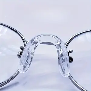 10 Piece U-Shaped Silicone Nose Pads for Glasses, Glasses Nose Pad Replacement, Reduces Pressure, Fits Most Eyeglasses, Comfortable and Durable, Perfect for Daily Use
