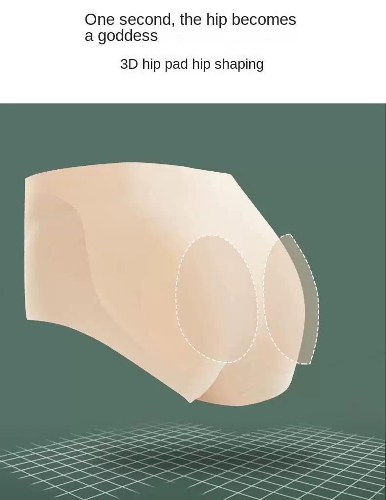 Summer Seamless Bodyshaper Panties Silicone Hip and Raises Butt Pads Push Up Briefs Big Ass Bum Lifter Sexy Buttocks Lingerie
