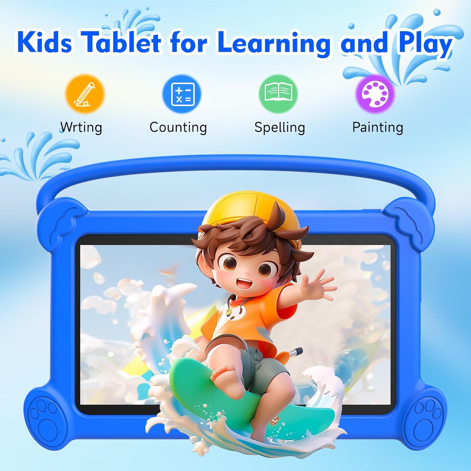 Kids Tablet 7 inch 3-9 Years Old 32GB ROM Toddler Tablet with Shockproof Case Kids Android Tablet Netflix YouTube aiwawa Apps Parent Controls Kids Tablet 7 inch 3-9 Years Old 32GB ROM Toddler Tablet with Shockproof Case Kids Android Tablet Netflix YouTube aiwawa Apps Parent Controls