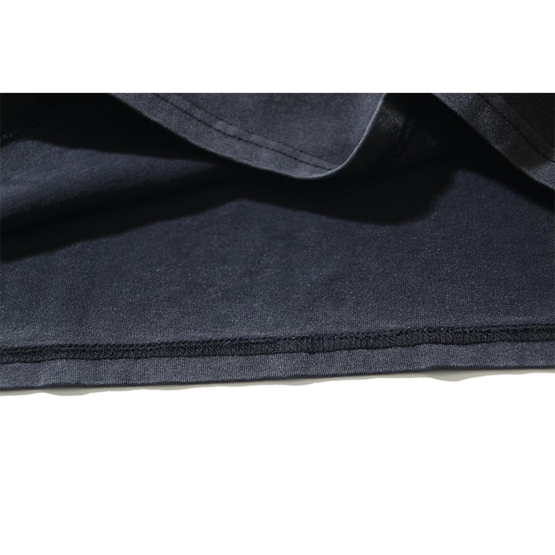 Vale Vintage Washed Streetwear T-Shirt, Bling Rhinestone Heat Transfer Print, Retro American High Street Singer Portrait & Letter Graphic, Y2K Hip Hop Summer Cotton Crew Neck Short Sleeve Tee