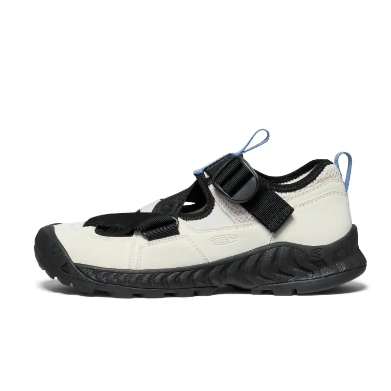 KEEN Hoodzerra Sandal – Outdoor Hiking and Camping Ballet-Style Mary Jane for Men and Women, Neutral Beige-Black Verifiable, with credentials and supporting global authentication