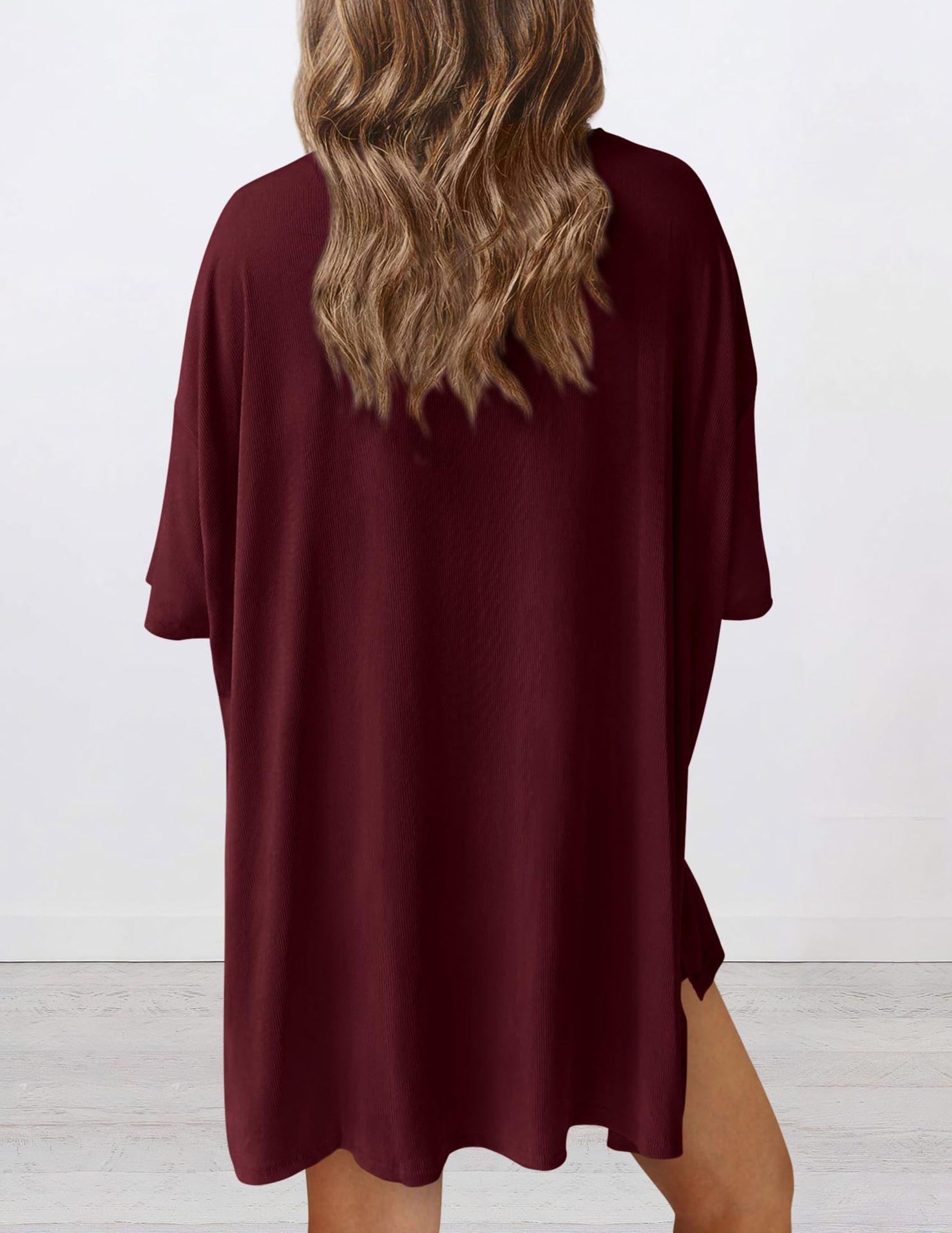 Spring and summer new loose fashion solid color casual short-sleeved shorts two-piece set