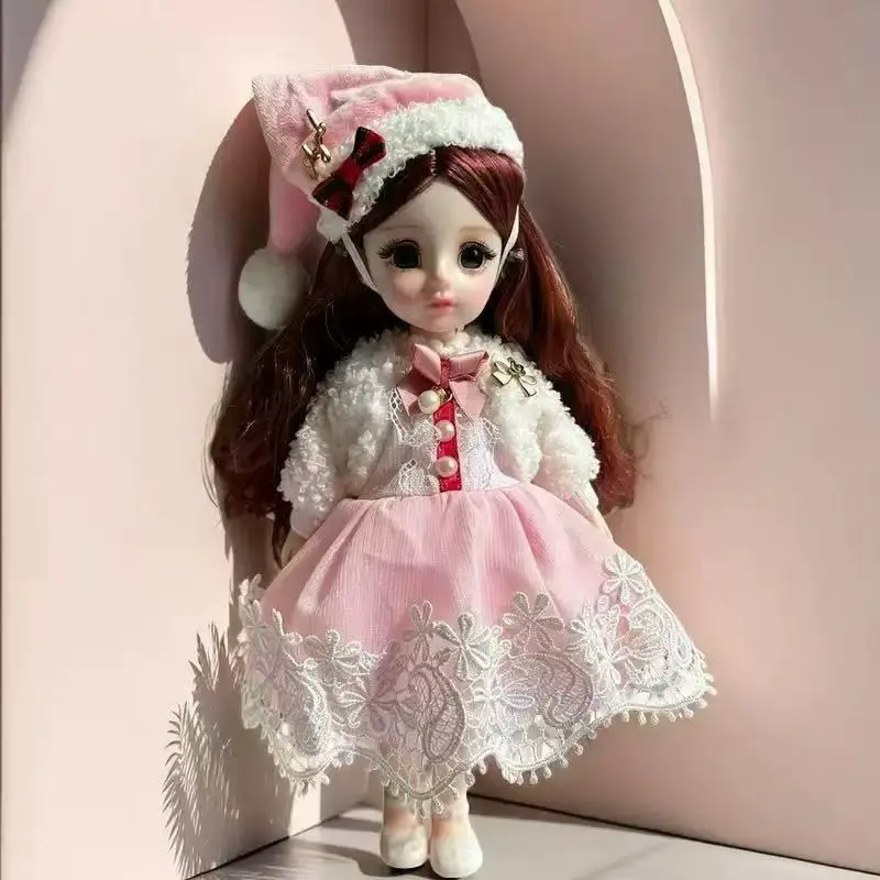 Lolita Changeable Dress 30cm Doll Gift Box, Princess Role-Play Jointed Doll, Dress Up Doll, Best Birthday Gift for Girls, Kids Toy