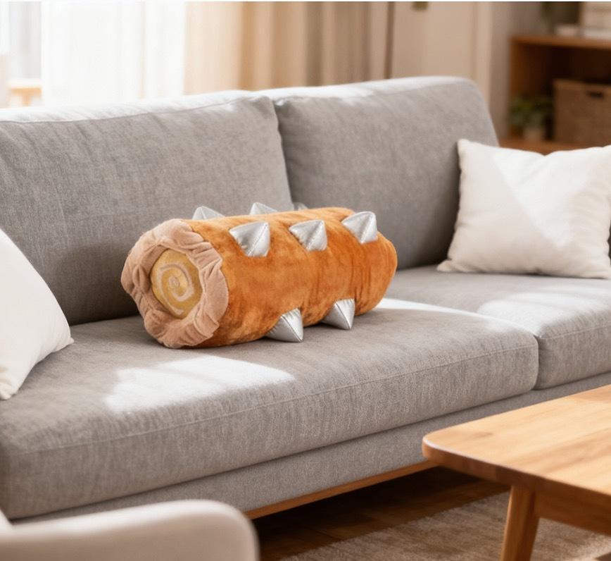 35cm Clashed Royale Plush Toy Log Rolling Wood Soft Stuffed Baby Dragon War Revenge Cartoon Character Dolls Birthday Xmas Gift