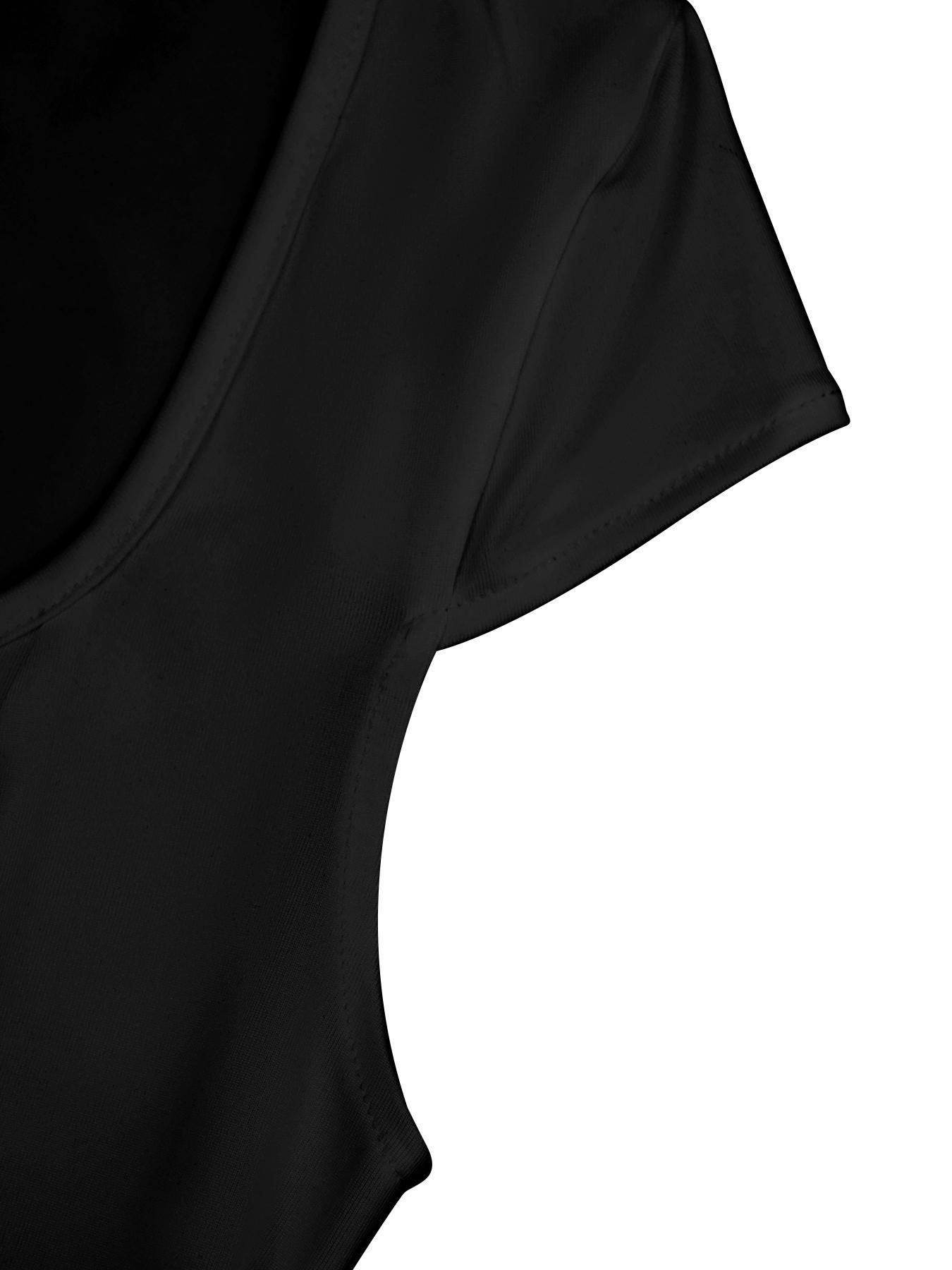 Women's Solid Color Tee, Casual Seamless Sleeveless T-shirt for Summer, Women's Clothing for Daily Wear, Womenswear