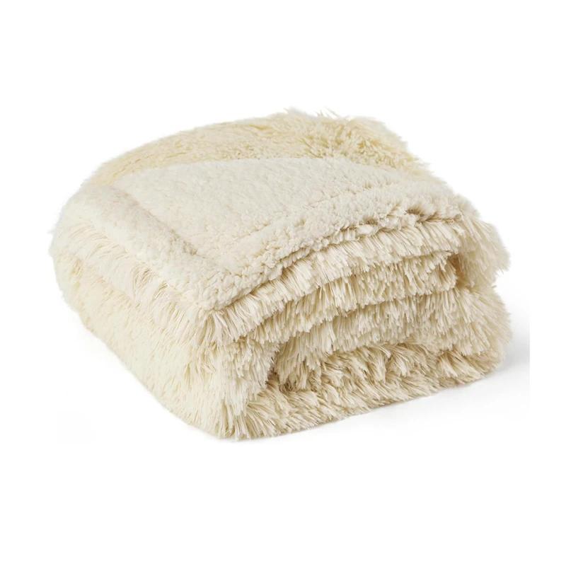 2025 New Waterproof Blanket for Couple, Large Size for Beds Bedroom Throw Luxury Shaggy Warm Blankets Lovers Microfibre-blanket