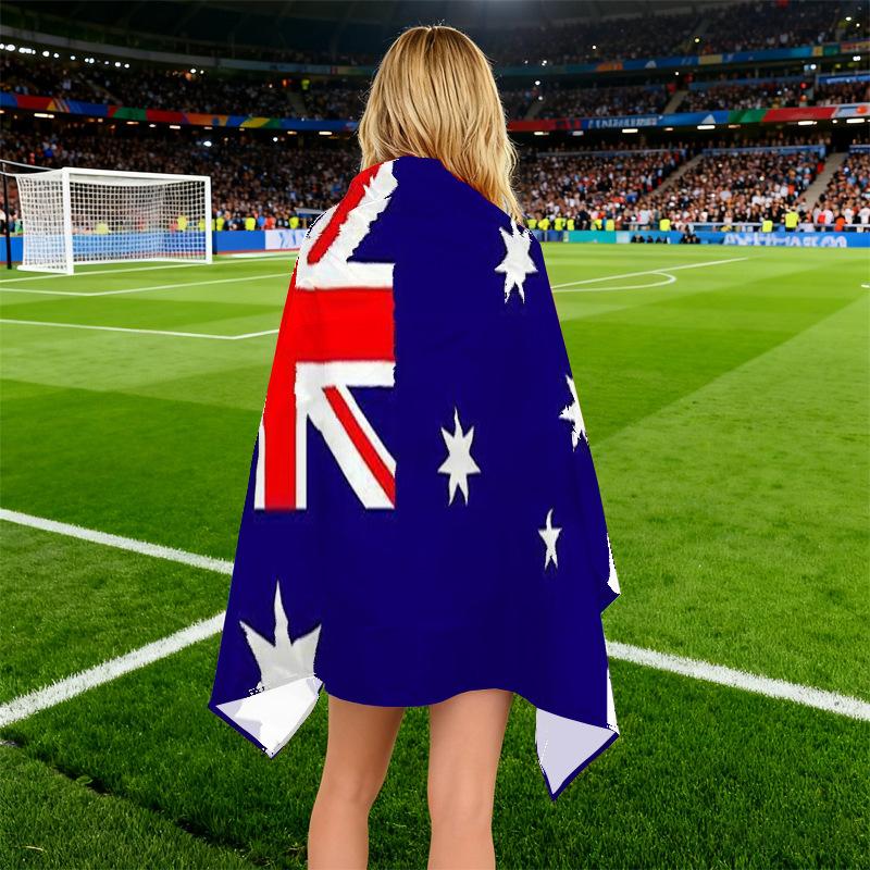 2026 World Cup Wearable Flag Cape,National Flag for Sports Events Soccer Match Fan Gear Celebrations