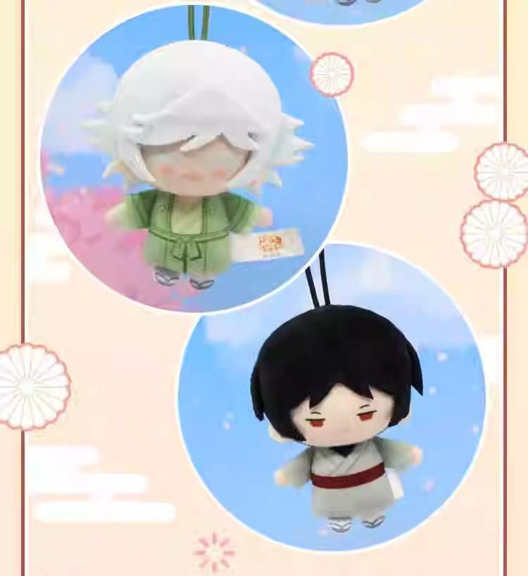 Original Nullset Kamisama Kiss Plush Toy Mini Cute Nanami Tomoe Pendant Plush Doll Mizuki Stuffed Toy Key Chain Kawaii Doll Gift