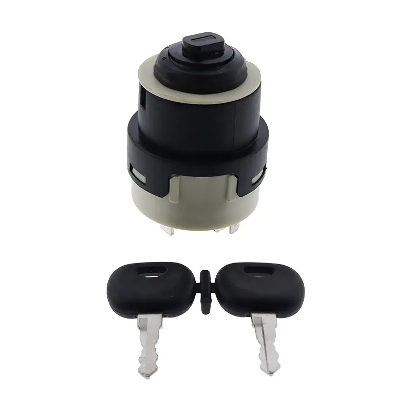 FridayParts Ignition Start Switch With Key 11881365 for Volvo BL60 BL61 BL70 BL71 MC110 MC60 MC70 MC80 MC90