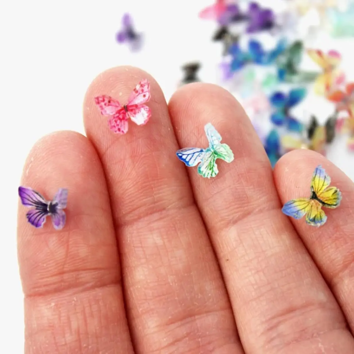 Butterflies, Outdoor Garden Miniature  Butterflies, Terrarium Fairy Garden, Mini Garden Landscaping Decoration (30 PCS)