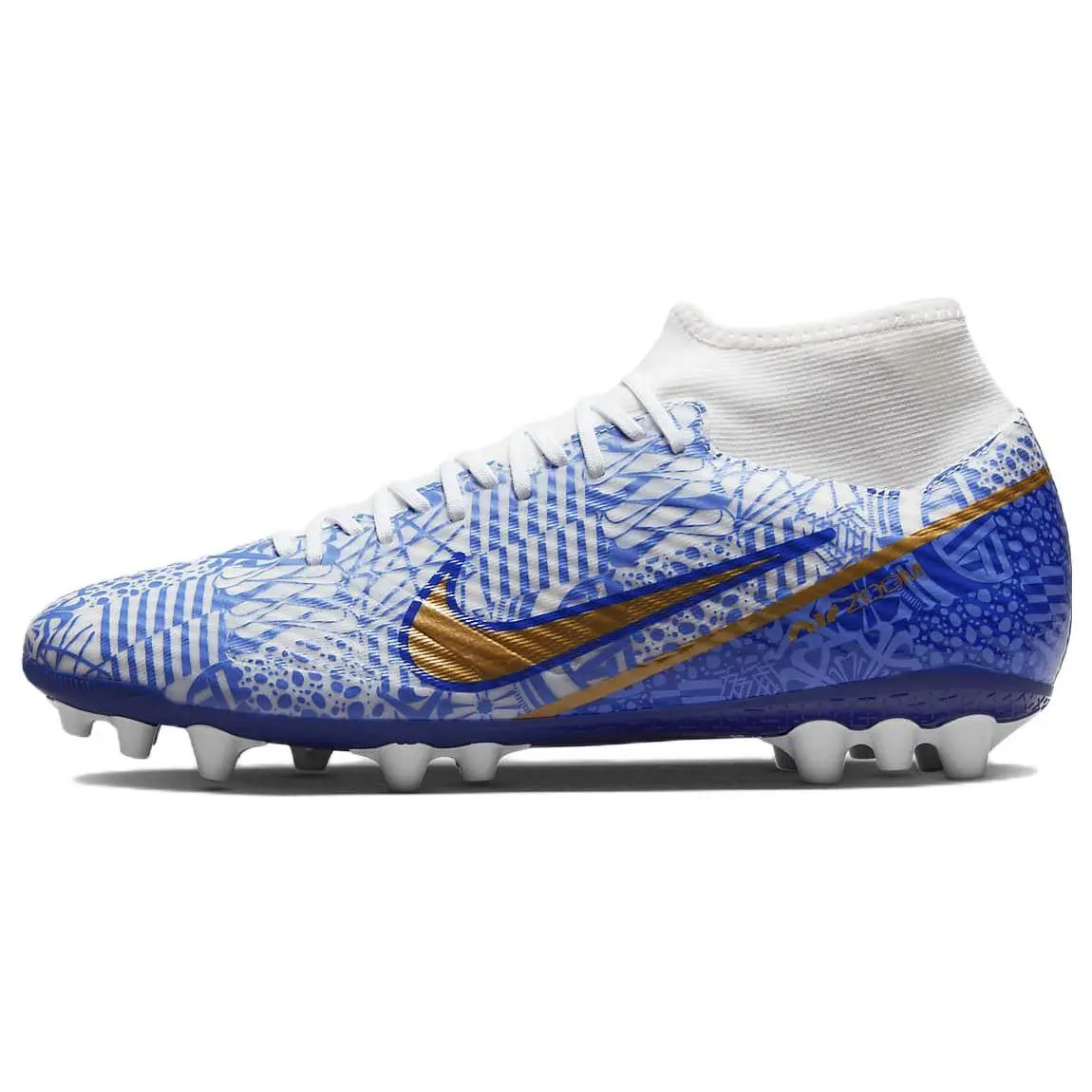 Nike Zoom Mercurial Superfly 9 Academy CR7 AG Azulejo DV8187-182