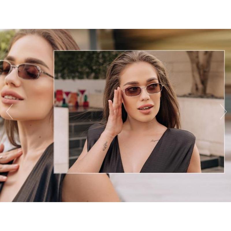 SOJOS Small Y2k Narrow Rectangle Sunglasses Womens Mens Retro 80s 90s UV400 Sunnies.