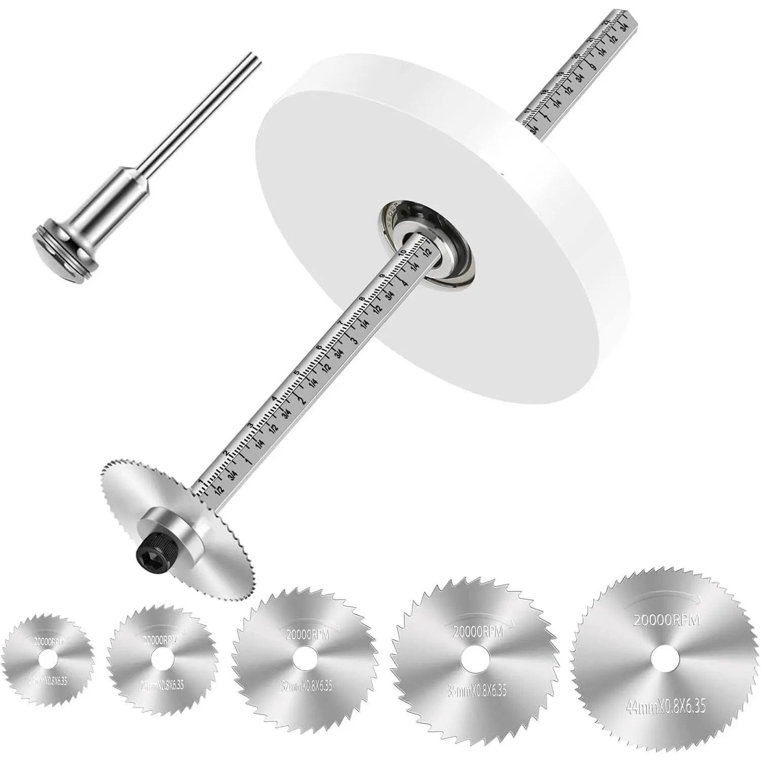 Reciprocating Saw Blades, for Plastic Cutting, 5 Pieces