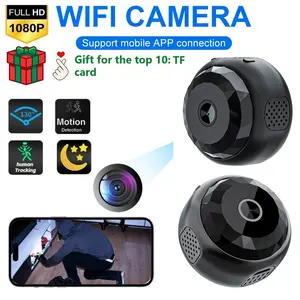 HD Mini Home Security Camera, Wifi Magnetic Camera, Magnetic Installation, IR Night Vision, Zoom, Audio Video Recording, Indoor Smart Monitor, Pet Camera