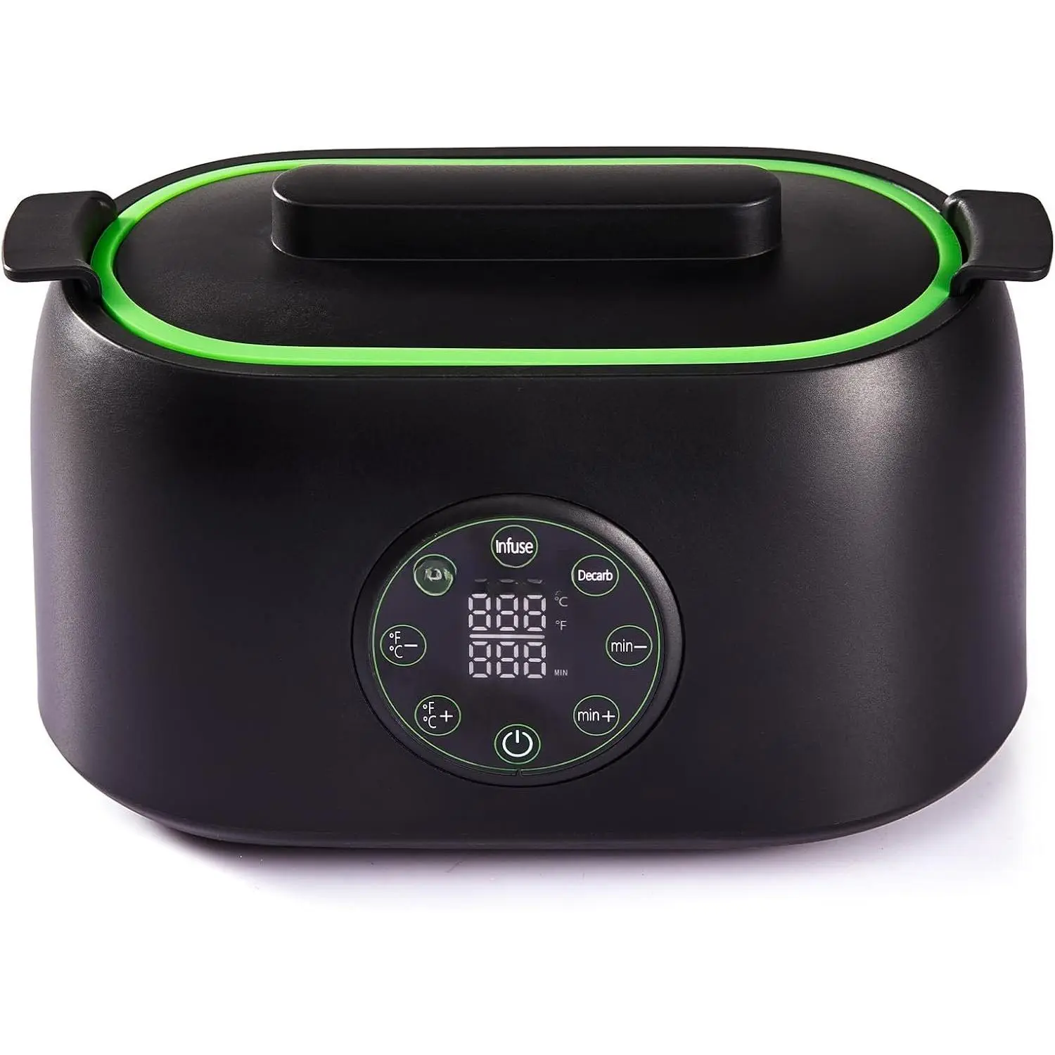2-In-1 Compact Decarboxylator & Infused Oil Infuser Machine for Home Kitchen, Recipe Book Included