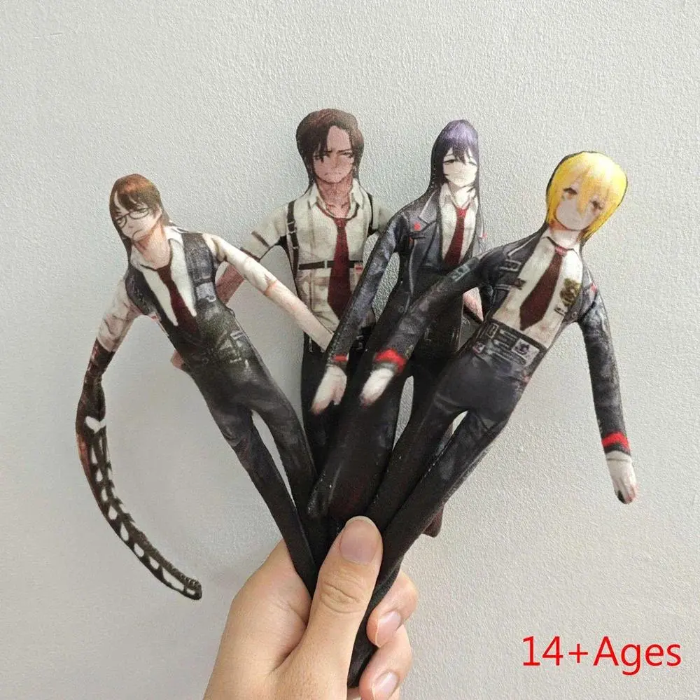 Abstract Slender Twistable Stuffed Dolls - Game Limbus Company Hong Lu Don Quixote Gregor Cosplay Doll for Room Decoration
