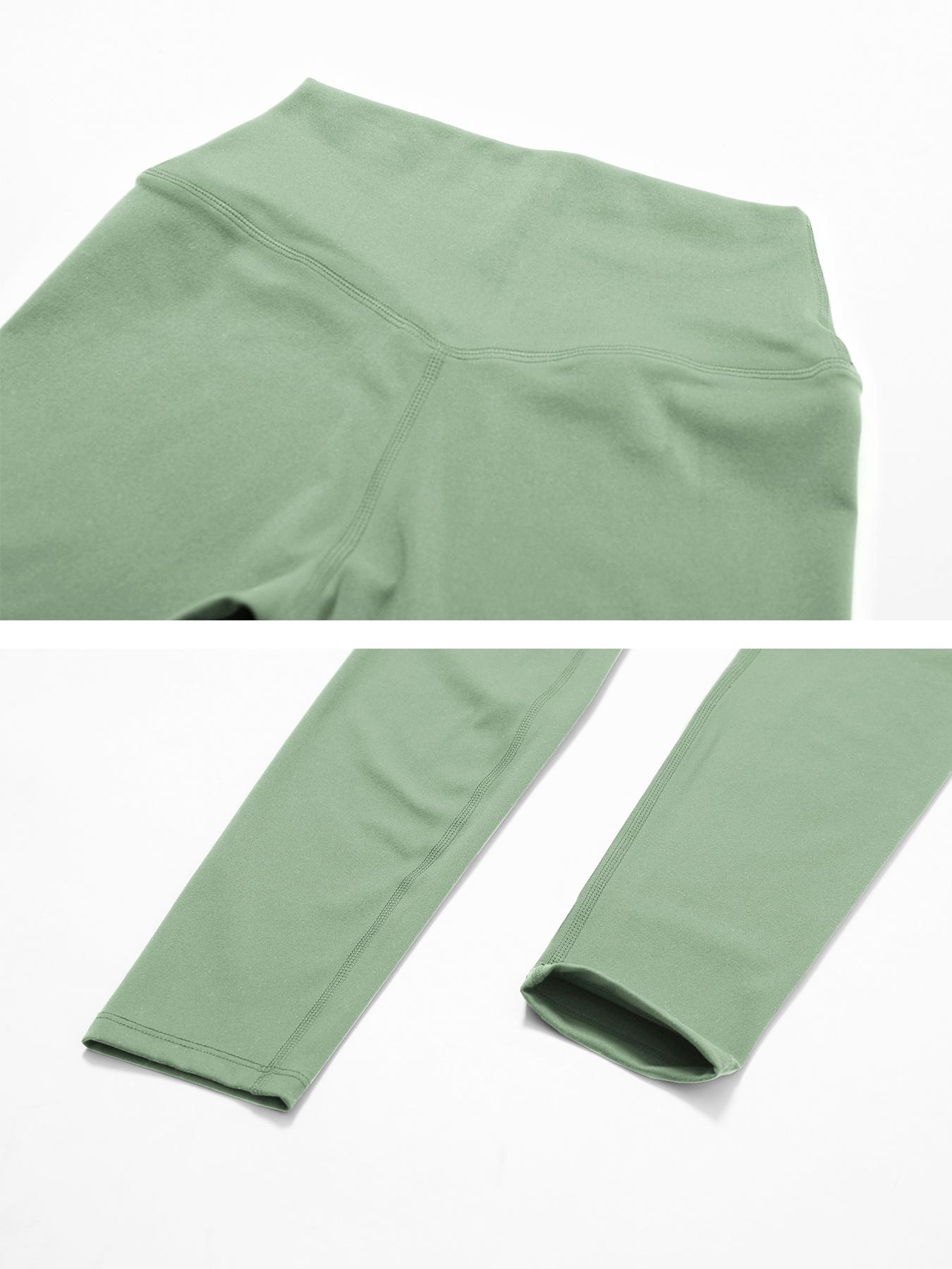 Women's Solid Long Sleeve Skinny Tee & High Waist Leggings Tracksuit Set, Workout Running Clothes, Sporty Breathable Quick Drying Outfits for Gym Workout Running, Ladies Outdoor Yoga Suit for All Seasons, Quick Dry Activewear