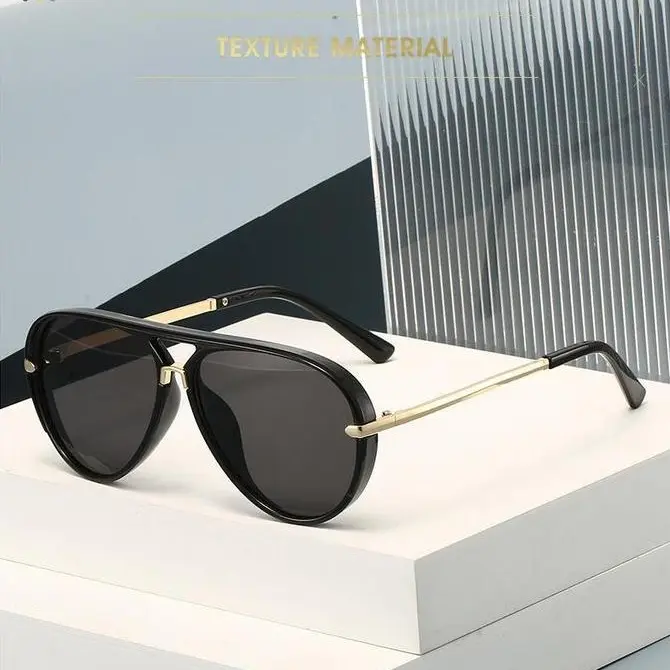 2026 Summer Polarized Aviator Sunglasses for Men and Women, Trendy Classic Double Bridge Frame Shades, Stylish Casual Fashion Eyewear, Travel Accessories, Outdoor Glasses for Daily Wear
