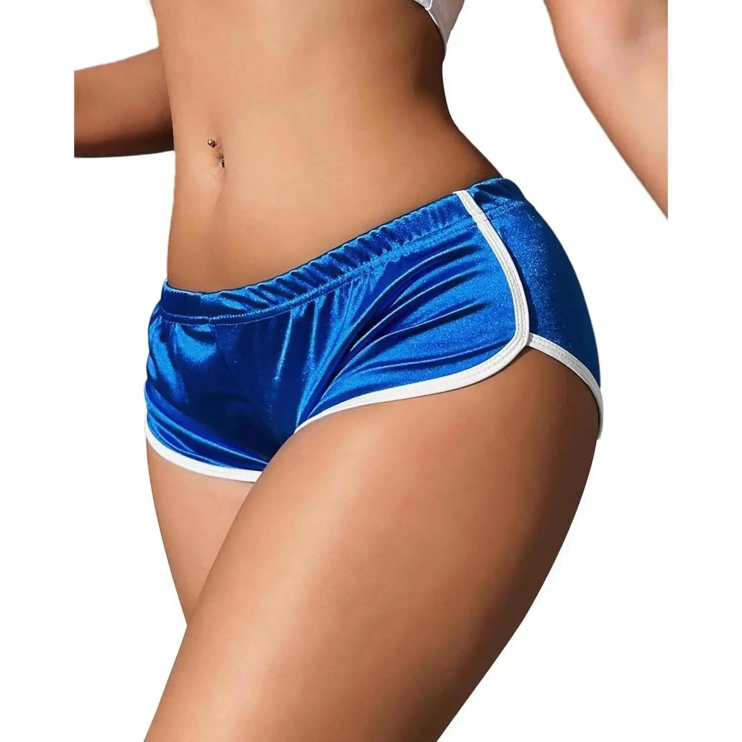 Unisex High Cut Slim Bottom Lifting Slimming Shorts - Sports Activewear for Yoga, Running, Rave Events, Bottom Lifting Shorts, Butt Sculpting Shorts