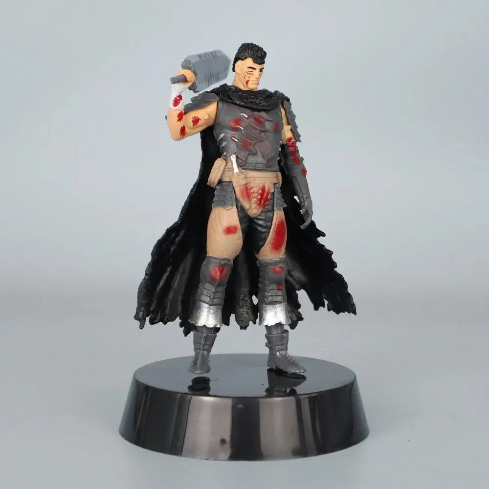 13CM Anime Berserk Guts Figure 1/6 Lost Children Chapter The Black Swordsman Ver Model Toy Doll Action Figuer PVC Gifts