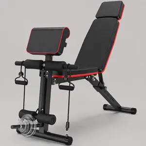 770 LB Adjustable Weight Bench Foldable Workout Bench Press for Full Body Strength Training, Incline Decline Bench with Fast Folding