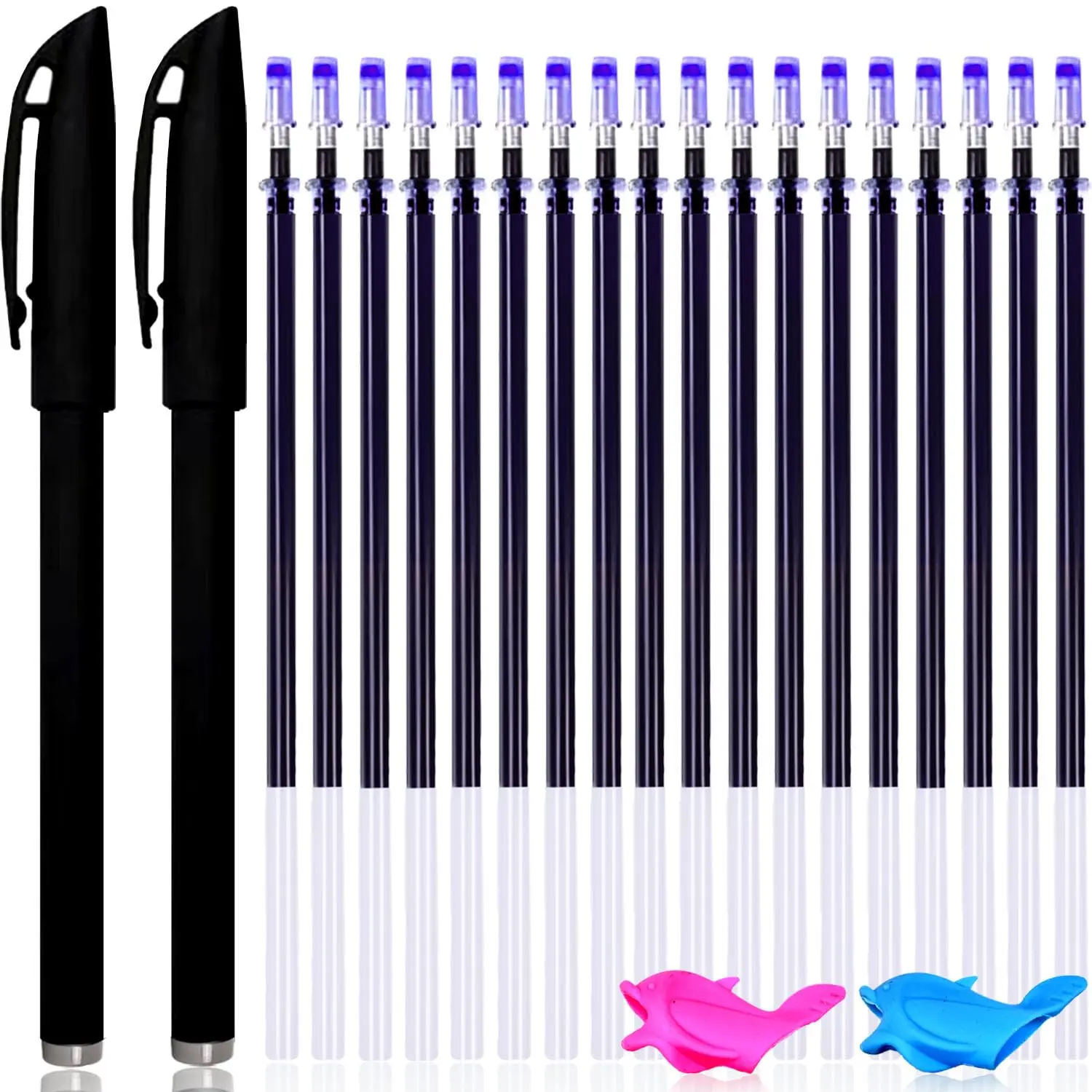 24 count Magic Pens & Refills for  Grooved Handwriting Books | Disappearing Ink Pens for grooved handwriting practice or grooved writing books, Tracing Writing Supplies.