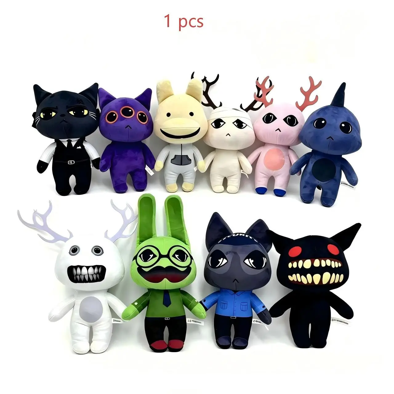 Plush Doll Animal Hospital Game Accessory, Creative Decorative Puppet, Halloween Christmas Best Gift, Unique Toy for Kids