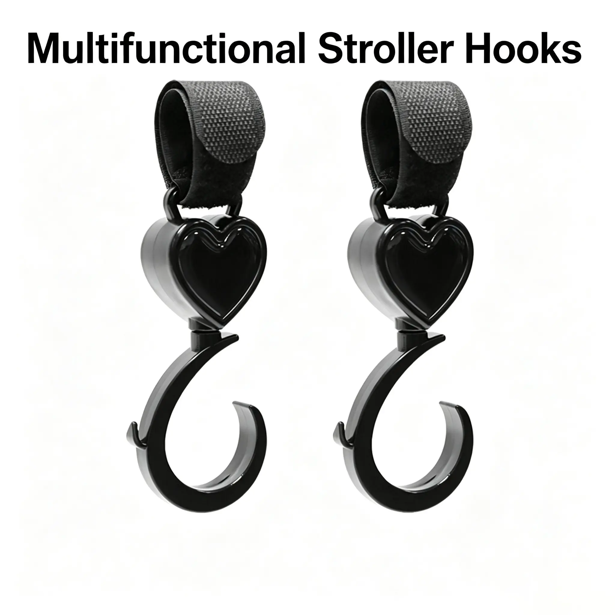 New Electric Bike Hook, Stroller Hook, Pet Car Hook, Multi-Functional 360 Degree Rotating Hook, Baby Bed Hook, Versatile Hooks, Stroller Accessories