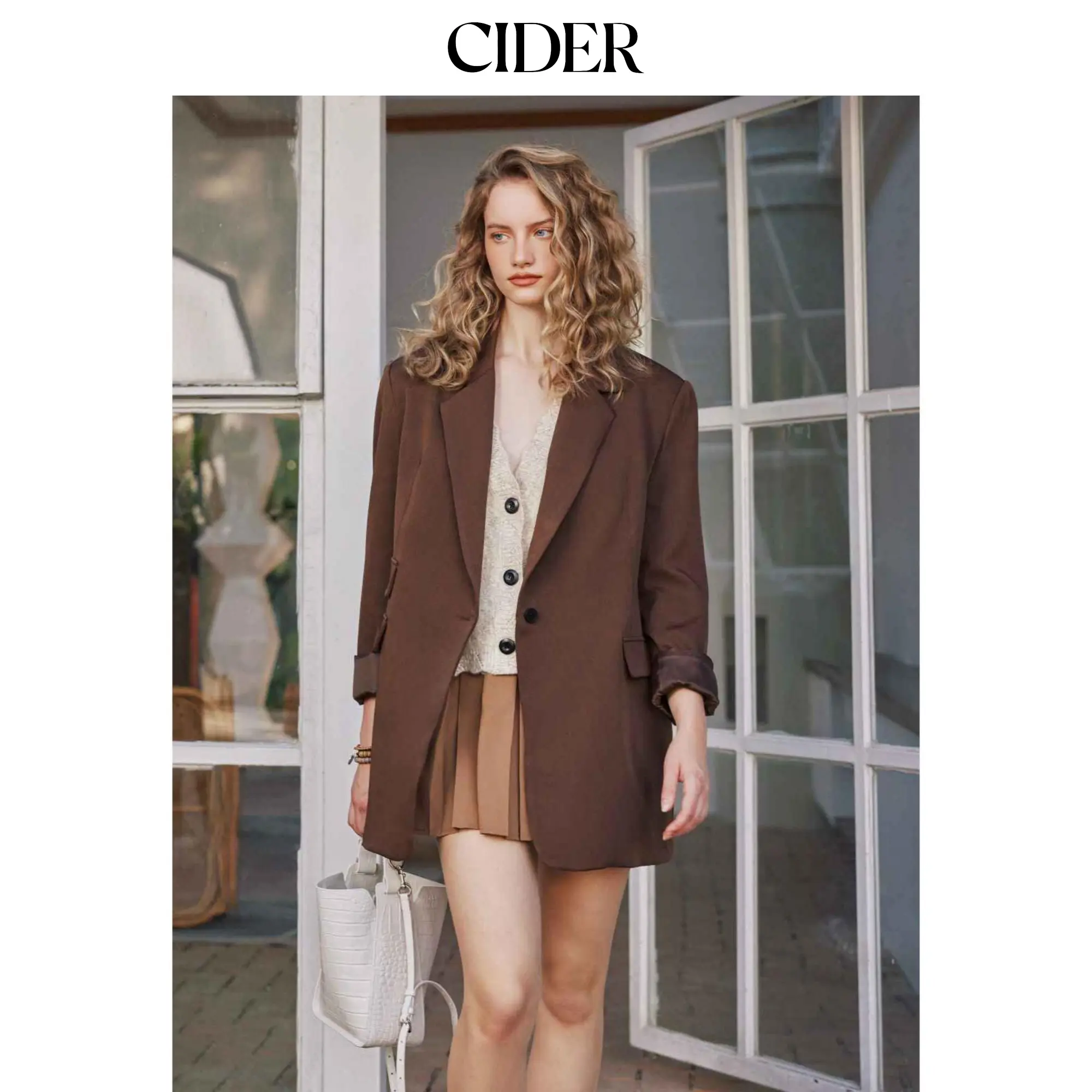 Cider [size 2-10] On The Move Oversized Blazer