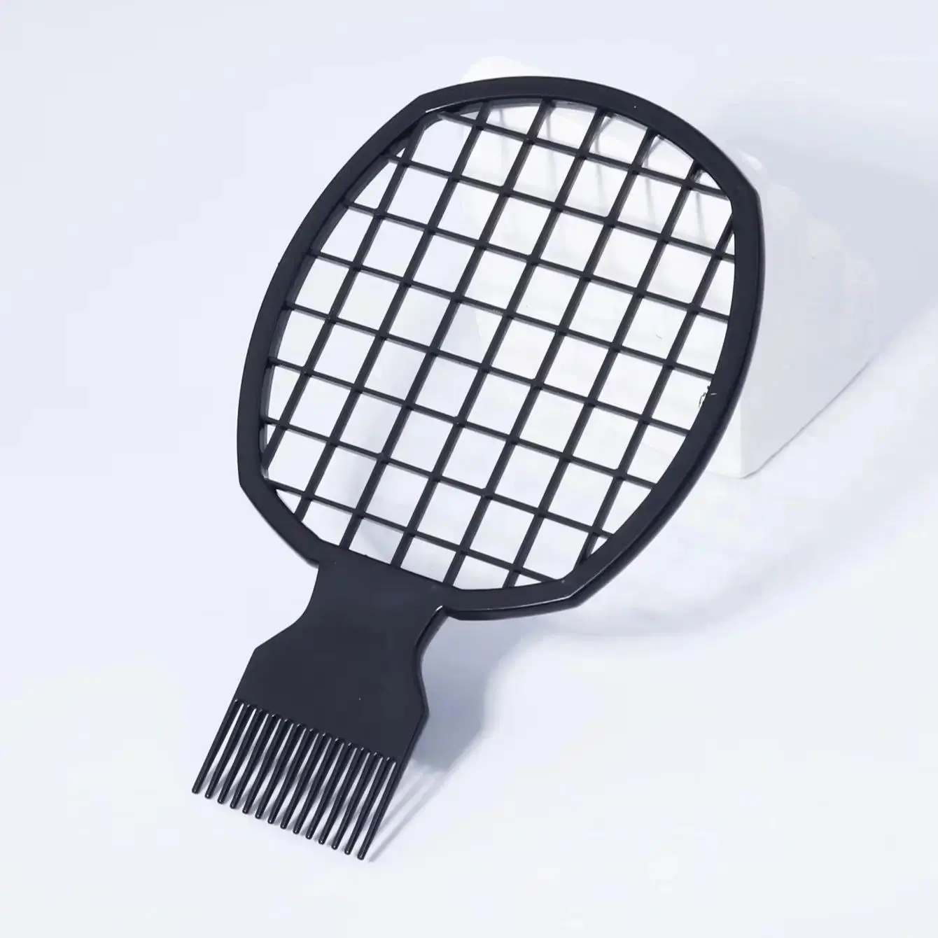 Afro Curl Comb Twist Brush Styling Tool, Professional Hair Salon Brush for Natural Coily Curly Textured Hair, Special Twisting Detangling Brush for Real Hair Wigs Daily & Salon Use