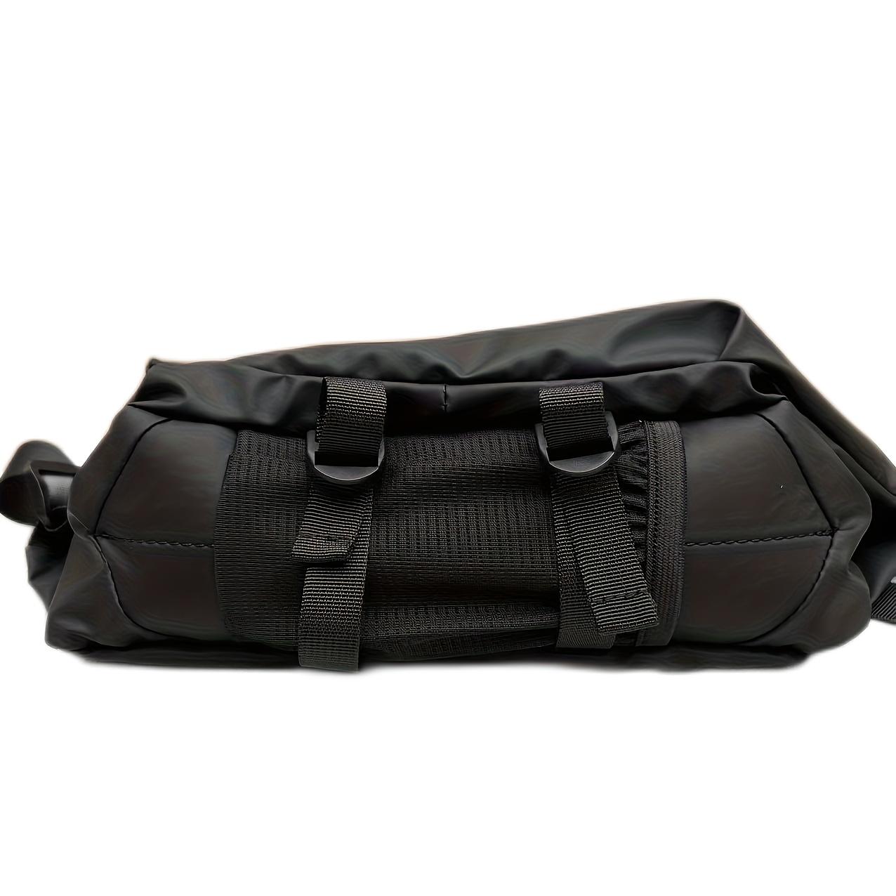 Men's Motorcycle Crossbody Bag for Outdoor Sports, Multi-Functional Chest Pack with Large Capacity, Stylish Chest Satchel for Biking, Hiking and Travel Essentials