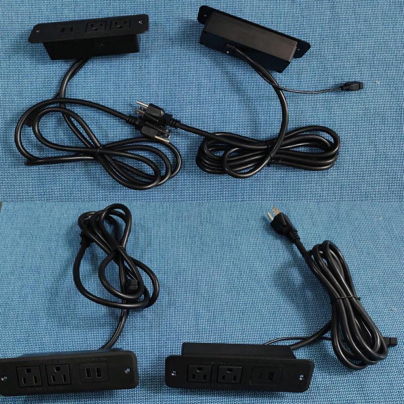 White / Black 6 Drawers Dresser With 7 Storage Cubbies, Chest Of Drawers With Power Outlet And LED Lights, 63" Triple Wide Long Dresser Organizer For Bedroom, Modern Dresser With Open Shelf For Living Room Wardrobe Cabinet