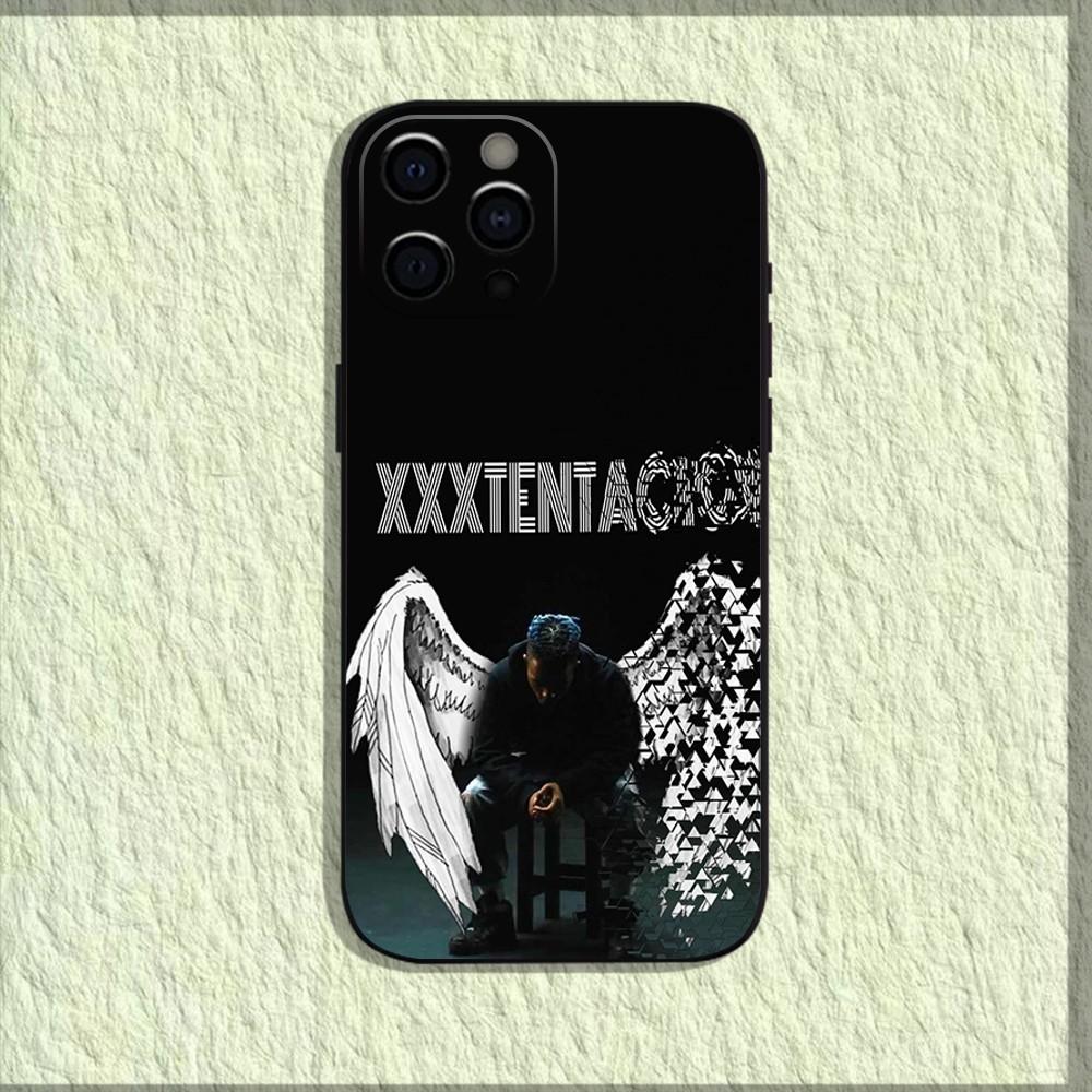 Rapper X-XXXTentacionS Phone Case For iPhone 17 16 15 14 13 12 11 Pro Max Mini  Plus 16E Shockproof Non-Slip Soft Cover