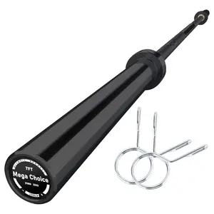 Garvee 1500LB Capacity International Sports Games Barbell 7FT 45LB – Heavy Duty Powerlifting & Weightlifting Bar – Knurled Grip, Fits 2" Plates, Alloy Steel, Home Gym Strength Training