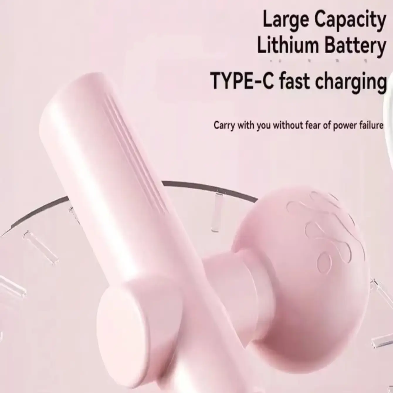 Mini Massage Gun, Portable Neck, Back, and Leg Muscle Relaxer, Handheld Massager for Travel and Office