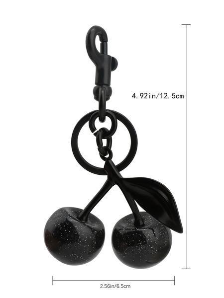 Cherry Design Keychain, Creative Cute Keychain for Car Keys for Women & Men, Fashion Accessories for Daily Use, Trendy All-match & Exquisite Keychain for Birthday Gift
