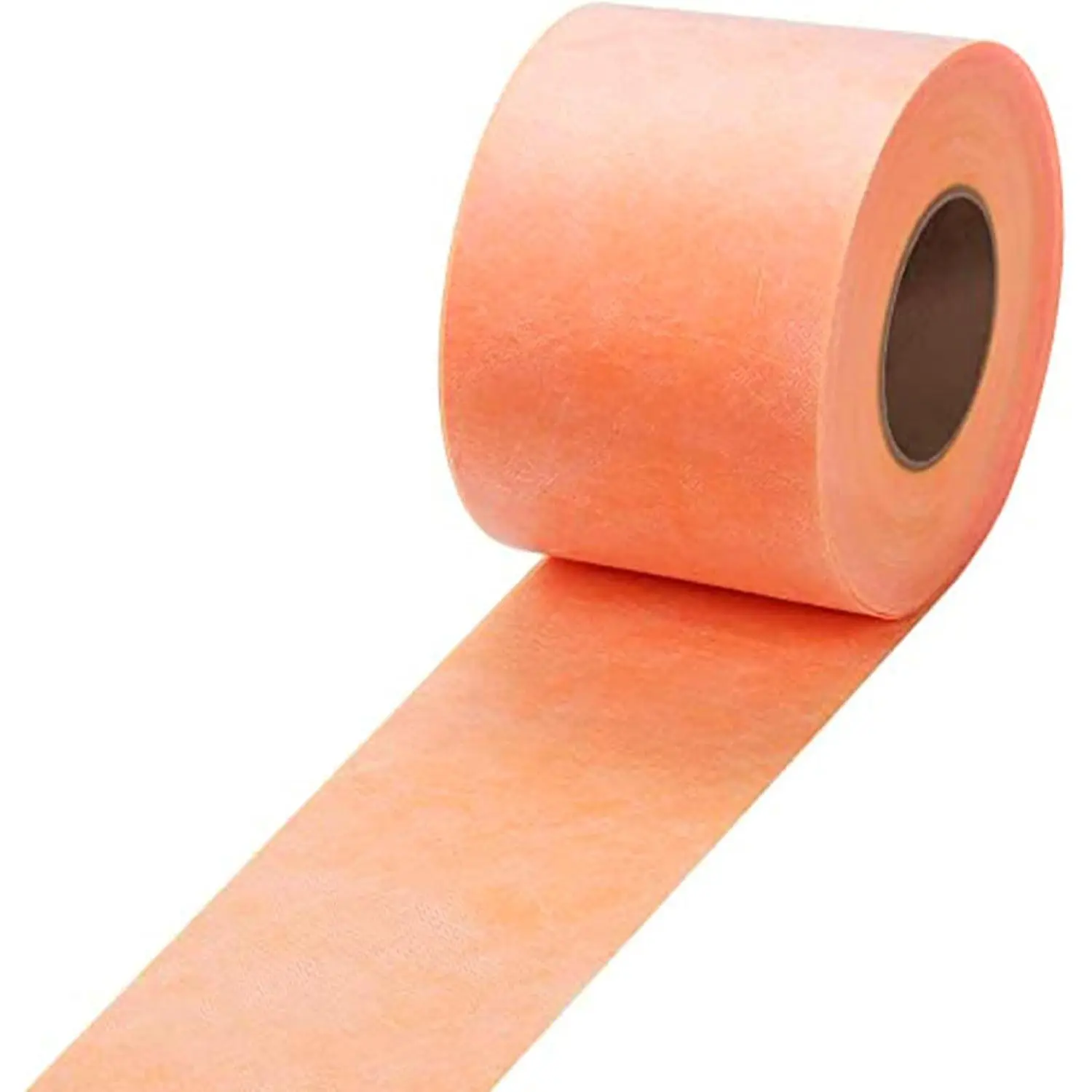 Waterproofing Membrane Band Roll, 30Mils Thick, 5Inch X 98.5Ft Tile Floor Underlayment Waterproofing Polyethylene Fabric Waterproof Membrane for Tiles, Shower Walls, Bathroom Floors