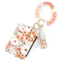 Printed Card Bag - khaki