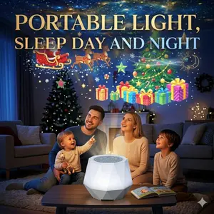 1Pcs Modern Minimalist RGB Color Changing Plug-in White Noise Night Light Timing Soft Sleep Lamp For Baby Feeding Bedroom Adults Kids Sleep Aid