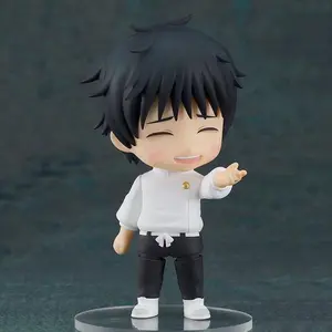 Q-Version Okkotsu Yuta 1766# Jujutsu Kaisen Face Swapable Pose Collectible Action Figure Desktop Decor Model Toys Children Gifts