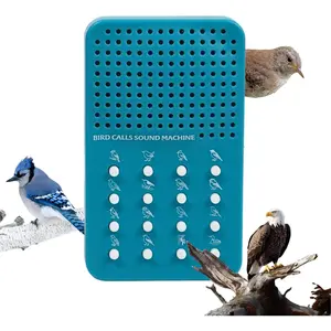 Electronic Bird Caller Noisemaker with 16 Bird Calls Whistles, Bird Watching Themed Sound Effects Board Great Gift for Boyfriends Husband Bird Watchers