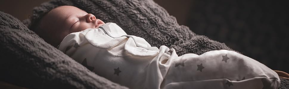 Adjustable Swaddle Blankets for Infants 0-3 Months – 3-Pack Organic Cotton Baby Swaddles for Newborn Boys & Girls – Soft, Snug & Hip-Healthy Swaddling Wraps