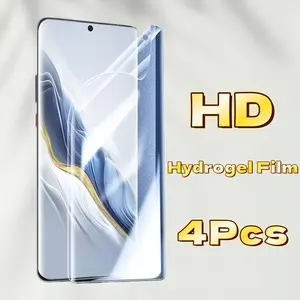 4PCS Suitable for Honor Magic3/5/6/7 series and Lite/Pro versions. High-definition hydrogel film applies in seconds without bubbles, offering a smooth, bare-skin touch experience, ultra-clear image quality with zero distortion, enhanced fingerprint resis