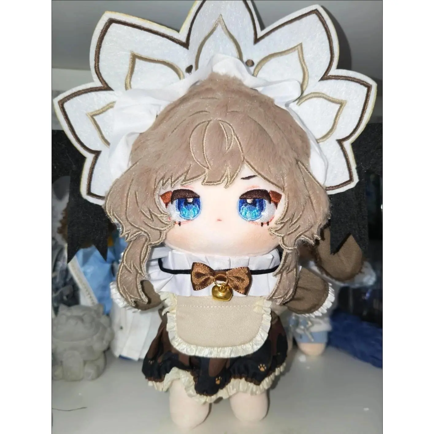 2026 New hot item 20cm Anime Genshin Impact Sandrone Dress Up Plushie Doll Marionette Plush Body Doll Cartoon Clothes Cosplay Doll Figures Toys