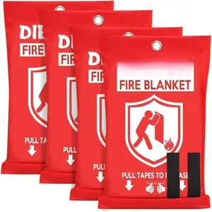Fire Blanket for  and Kitchen, Fire Blankets  for ,  Fire Blankets Retardant for House, Fireproof Blanket,  FireBlanket for Kitchen,Fireplace, Grill, BBQ