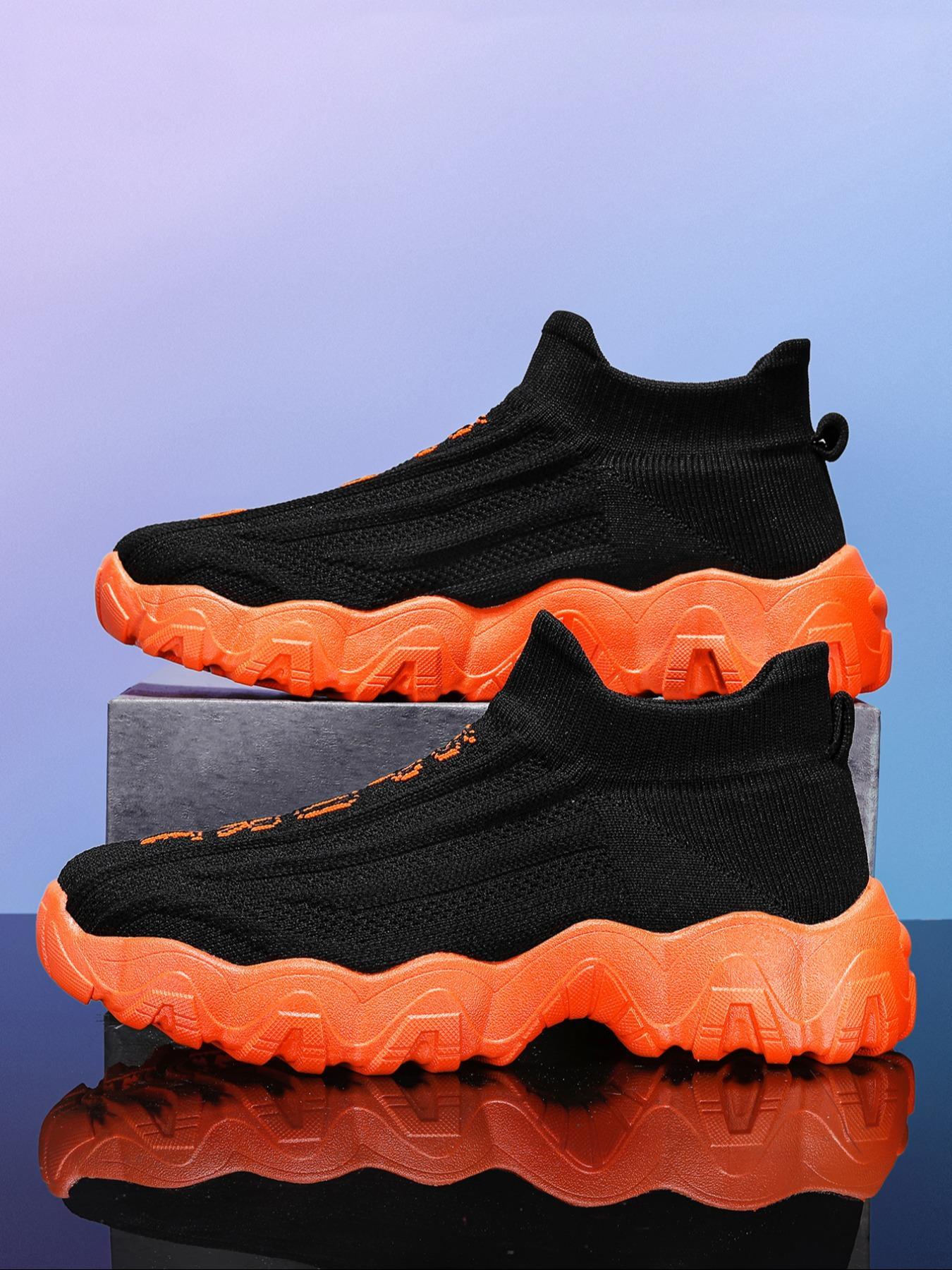 Women's Fashionable Lace Up Low Top Sneakers, Casual Comfortable Breathable Sports Running Shoes, Female All-match Round Toe Chunky Sneakers for Daily Life