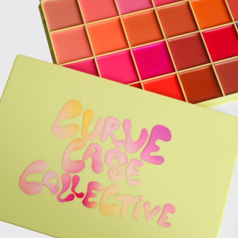 [Made by Mitchell] Curve Case Collective XL - 24-Shade All-in-One Cream Blush Palette for Sculpted & Glowy Cheeks from Soft to Neon Looks